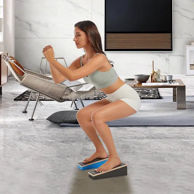 Alt view image 7 of 7 - Athletic Balance Boards,Slant Board,Wobble Board,Balance Wedge for Condition Your Body and Prevent Injury