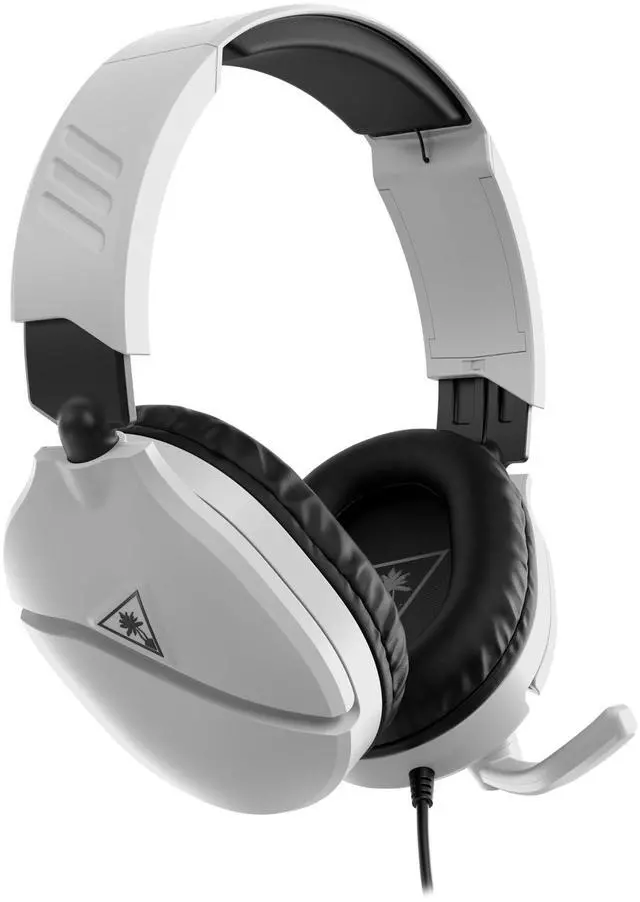 Alt view image 3 of 7 - Recon 70 Multiplatform Gaming Headset for Xbox Series X|S, Xbox One, PS5, PS4, PC & Mobile w/ 3.5mm Wired Connection - Flip-to-Mute Mic, 40mm Speakers, Lightweight Design, White