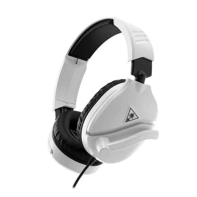 Alt view image 6 of 7 - Recon 70 Multiplatform Gaming Headset for Xbox Series X|S, Xbox One, PS5, PS4, PC & Mobile w/ 3.5mm Wired Connection - Flip-to-Mute Mic, 40mm Speakers, Lightweight Design, White