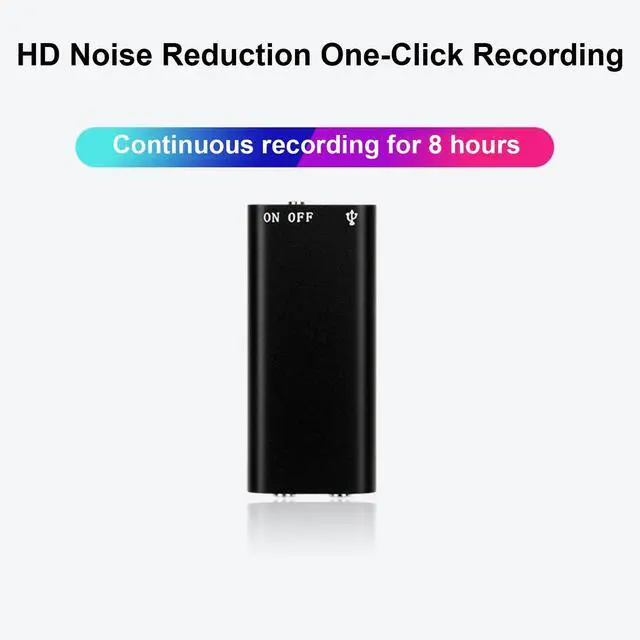 Alt view image 3 of 5 - AI Voice Recorder, Transcribe & Summarize by ChatGPT, Digital Recorder Device with Playback for Lectures, Meetings, Calls, Support 112 Languages, 64GB Memory, APP Control (Matte Black, 64GB)