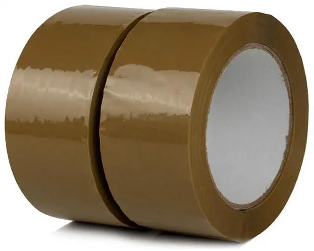 Alt view image 3 of 6 - Heavy Duty Packing Tape, 2Pack with One Dispenser, 2.4 mil, 1.88" x 110 yd, Packing Tape Refills for Packing, Shipping and Mailing, Strong Seal on All Box Types for Moving, Office, & Storage (Brown)