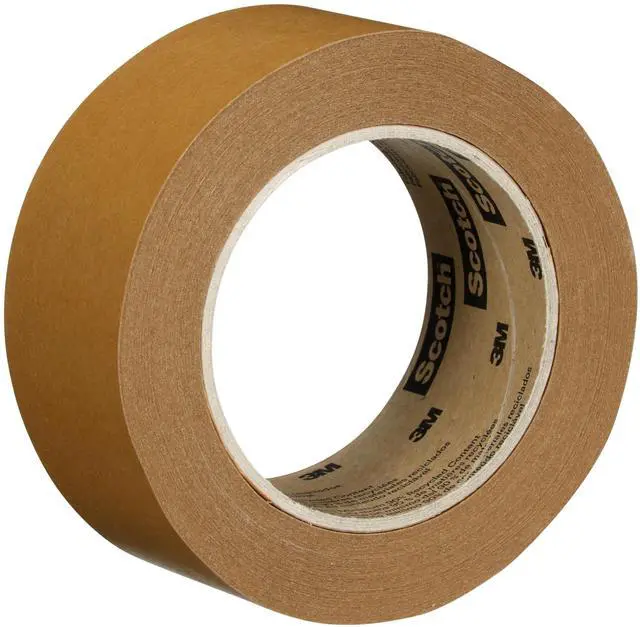 Main image of Scotch Performance Paper Box Sealing Tape 570, 1.9" x 55 yd (48 mm x 50 m), 1 Roll, Brown, Recycle-Compatible, Great for Packaging, Shipping, and Moving