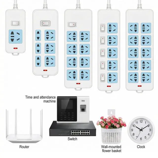 Alt view image 5 of 7 - 10 Pairs Double-Sided Adhesive Wall Hooks, Clear No Drill Adhesive Hooks for Hanging - Transparent Wall Hook for Bathroom, Kitchen, Office
