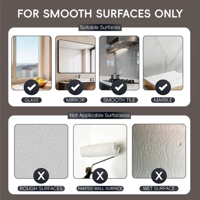 Alt view image 5 of 7 - Clear Suction Cup Hooks 15 Pack, 1.77 Inch Heavy Duty Wall Hooks with Strong 10 lb Hold, No-Drill Removable & Waterproof Hooks for Glass Window Decor Shower Bathroom Tile Kitchen (15)