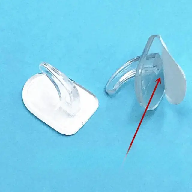 Alt view image 7 of 7 - 10Pcs Clear Adhesive Wall Hooks for Hanging, Heavy Duty Adhesive Hooks, for Outdoor String Lights, no Nail Picture Hangers, for Kitchen Bathroom Bedroom Office