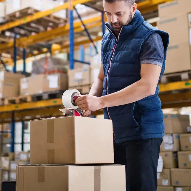Alt view image 7 of 7 - Clear Packing Tape (18 Rolls), Heavy Duty Packaging Tape for Shipping Packaging Moving Sealing, 2.7mil Thick, 1.88 inches Wide, 60 Yards Per Roll, 1080 Total Yards
