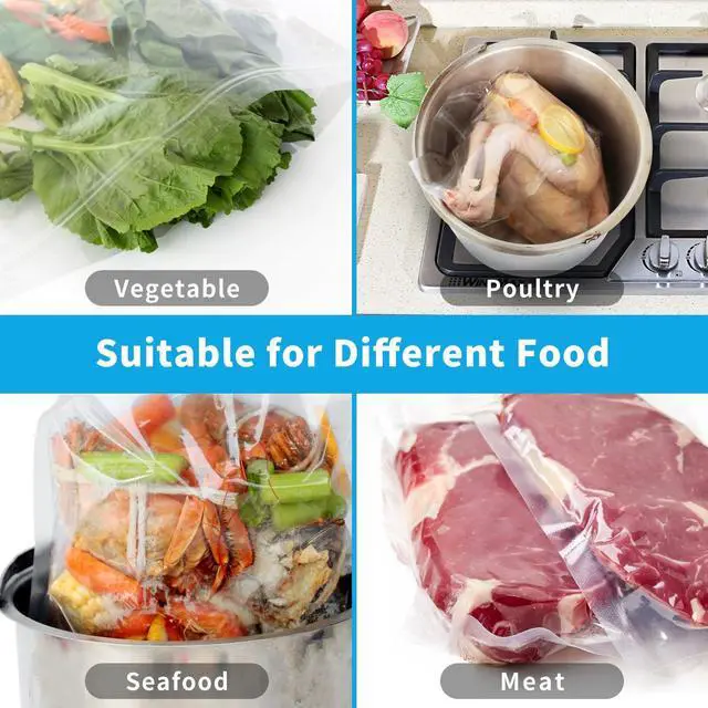 Alt view image 6 of 7 - 10×Seafood Boil Bags Medium Size Boil Bag for fish, crab, shrimp, and veggies - cooking and storage bag (Medium)
