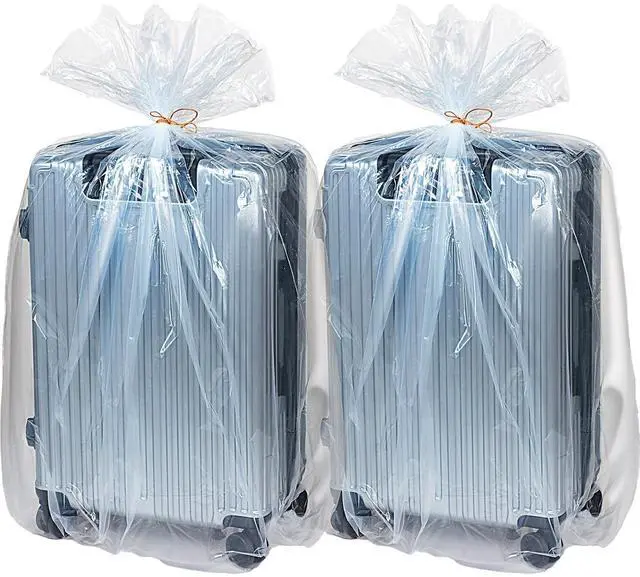 Main image of 10 Pack Extra Large Clear Plastic Storage Bags 23 x 39 Inch 2.75 Mils Giant Jumbo Moving Flat Plastic Storage Bags for Clothes Packing Luggage Suitcase Furniture Comforter Bike Blanket