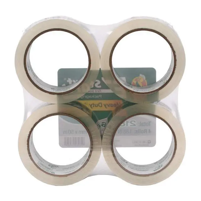 Alt view image 5 of 7 - Brand EZ Start Packing Tape Refill, 4 Rolls, 1.88 Inch x 54.6 Yard, Clear (280068)