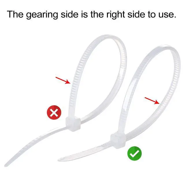 Alt view image 2 of 7 - 3/4" Strong Back-Glue Self Adhesive White Cable Zip Tie Mounts 100pcs with 8" Ties, Screws, Outdoor Sticky Wire Fasteners Cable Clips Management Anchors Organizer Holders Squares