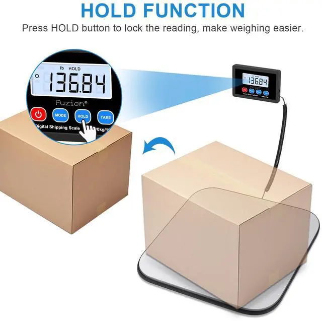 Alt view image 3 of 7 - LiftX Shipping Scale, 440LB x 10g Postal Scale, Hold/Tare Function