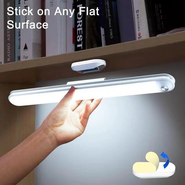 Alt view image 4 of 6 - Bunk Bed Lights Dimmable Touch Light Bar Adjustable Color Temperature, Wireless Stick on Lighting for Kids, Wall Reading, Headboard Lamp, Bedroom, Closet, Under Cabinet, 30 LED 2200mAh Rechargeable