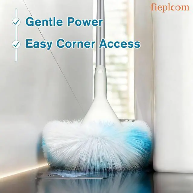 Alt view image 2 of 7 - Tub Tile Scrubber Brush with 48" Long Handle, 2026 Version 1 Pc Non-Scratch Soft Tub Mop, All-in-One Adjustable Bathroom Brush for Bathtub, Shower, Sink, Faucet, and Wall Tile1