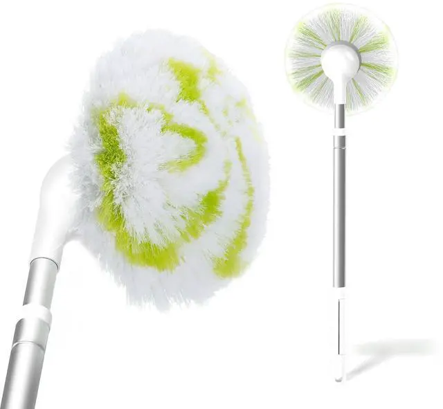 Main image of Tub Tile Scrubber Brush with 28" Extendable Pole, 1 Pc Non-Scratch Soft Tub Brush Mop, Bathroom Brush with Long Handle for Bathtub Shower Sink Basin Tile Wall