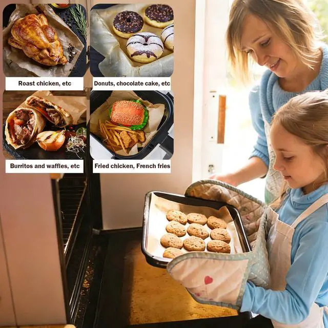 Alt view image 5 of 7 - 12in x 98ft Unbleached Parchment Paper Roll, High Heat Parchment Paper for Baking, Non-Stick Greaseproof Brown Baking Paper for Cooking Grilling Air Frying (Brown, 12in x 98ft)