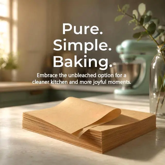 Alt view image 3 of 7 - 100 Sheets Pre-Cut Parchment Paper for Baking, Non Stick Baking Sheets for Cookies, Air Fryer, Roasting Unbleached, Chlorine Free, Heat Resistant Up to 446°F" (8 × 12 inch)