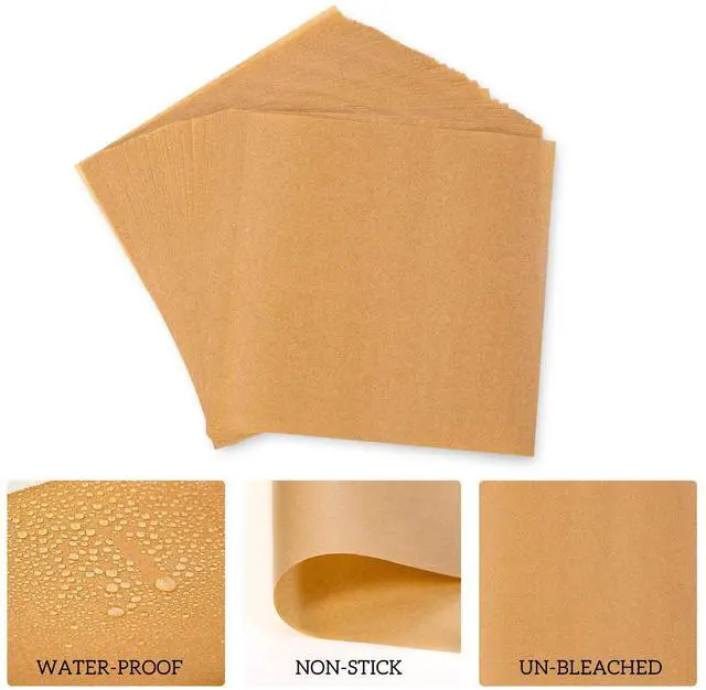 Alt view image 3 of 6 - Count Unbleached Patty Paper, Burger Patty Paper, Non-Stick Wax Paper Sheets for Separate Burgers, Cookies & Other Foods When Storing, Freezing - 6 x 6