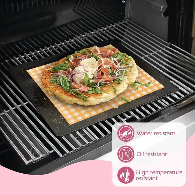 Alt view image 4 of 6 - Baking Parchment Paper for Food Wrap 7 * 7 Inch, 100 Sheets Waxed Deli Papers for Cookie Burger Donuts Food Basket Liners, Gingham Pattern 4 Colors Combo