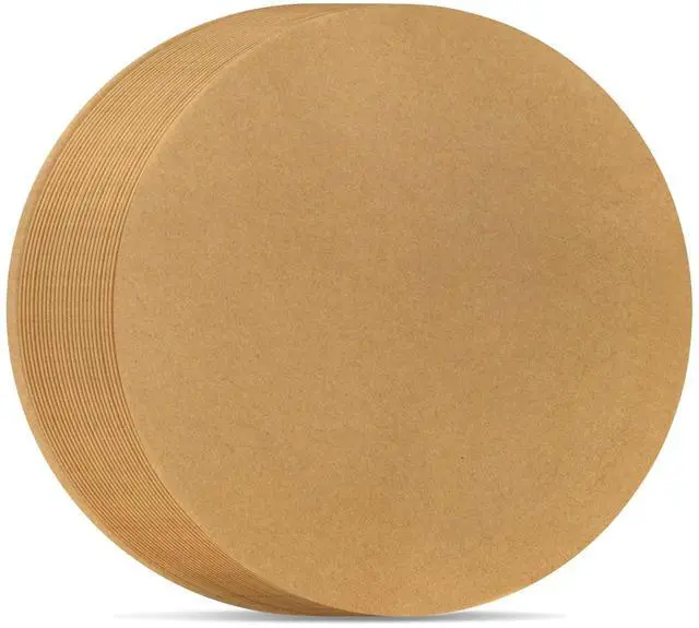 Main image of 9 Inch Parchment Paper Rounds, 100PCS Unbleached Round Parchment Paper 9 inch for Baking, Precut Parchment Rounds for Round Cake Pans 9 inch,Round Baking Sheets,Springform Pan,Bamboo Steamer