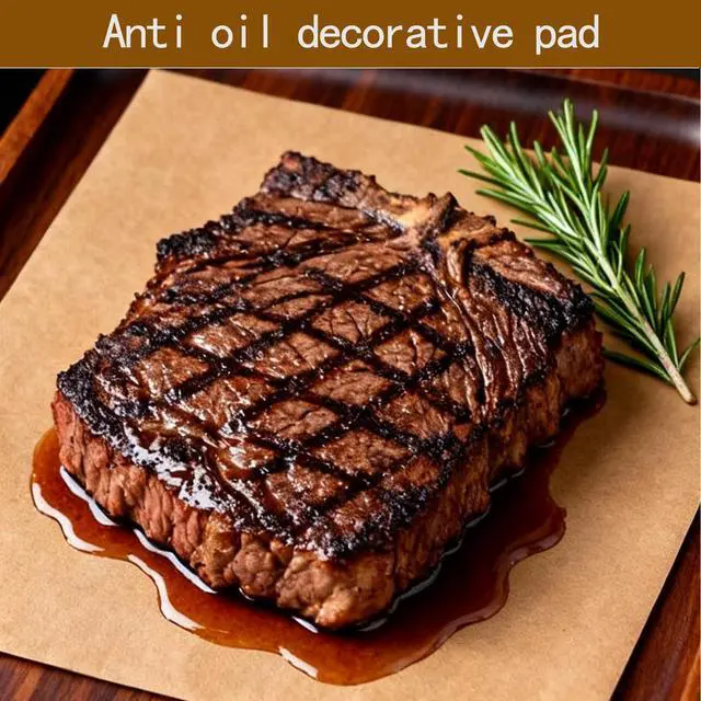 Alt view image 3 of 7 - 100 PCS Hamburger Patty Paper 6''x6'' Non-Stick Parchment Paper Squares Sheets Wax Paper Squares for Patty Seperate, Burger Press, Cookies, Microwave, Oven, Freezer
