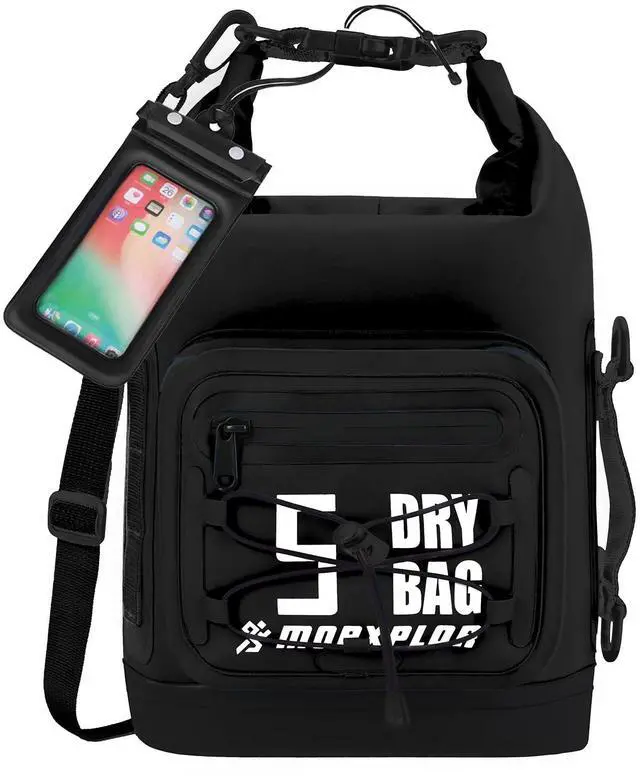 Main image of Dry Bag Waterproof,5L/10L/20L/30L/40L/55L Roll Top Dry Bag Backpack with WaterProof Phone Case for Swim,Kayak