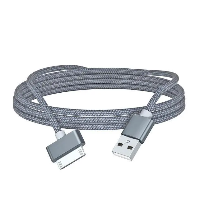 Alt view image 3 of 6 - 30-Pin Charging Cable, USB Data Sync Cable Compatible With Phone 3, 4, 4s, iPad 1 2 3, iPod Nano/Touch, 3.2FT