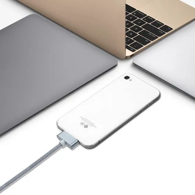 Alt view image 5 of 6 - 30-Pin Charging Cable, USB Data Sync Cable Compatible With Phone 3, 4, 4s, iPad 1 2 3, iPod Nano/Touch, 3.2FT