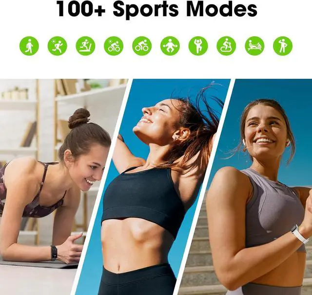 Alt view image 4 of 7 - Slim Design Fitness Tracker, No App No Phone Required, Long Battery Life | Pedometer Watch, 30 Meters Waterproof Smart Watch, Heart Rate Blood Oxygen Sleep Monitor, Step Counter for Men Women