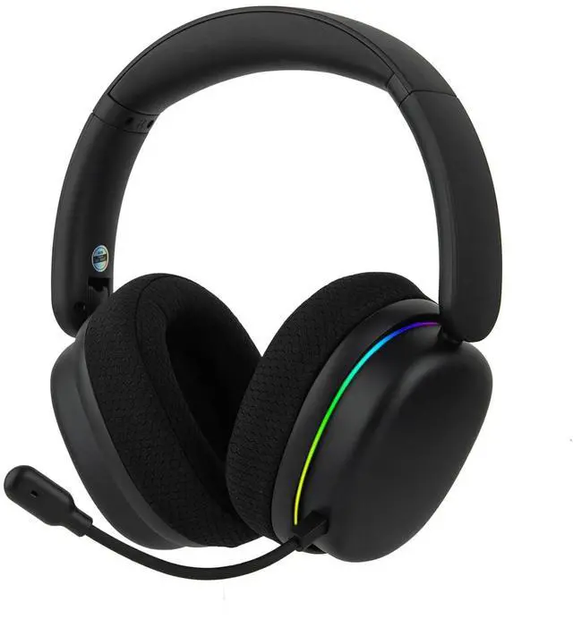 Main image of X Aula G7 Pro Wireless Gaming Headset, Dual Mode BT5.3 & 2.4GHz, 7.1 Surround Sound, 80+ Hour Battery, RGB Light, with Noise Canceling Mic for PS5, PS4, Switch, PC (Black)