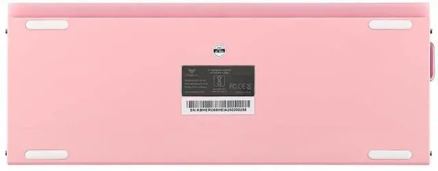 Alt view image 6 of 7 - Aula Hero 68 HE Wired Magnetic Gaming Keyboard, 0.01mm Adjustable Actuation, Rapid Hall Effect Switch, 8kHz Polling, 5-Layer Sound Dampening, RGB Box & Backlight (Pink)