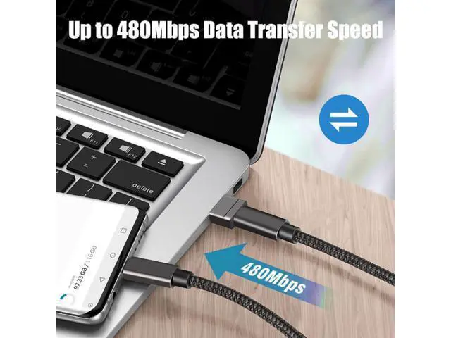 Alt view image 5 of 6 - - Pack of 2 USB C to USB Adapter - Travel Essentials USB C Female to USB Male Adapter Cable Converter - 2.0 Amps High Speed Data Transfer - Compatible with iPhone iPad Google Pixel Samsung
