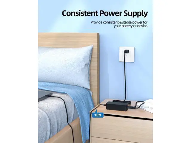 Alt view image 7 of 7 - Charger for Laptop Charger 65W 45W Compact Design for All Round Connectors (UL Safety Certified)