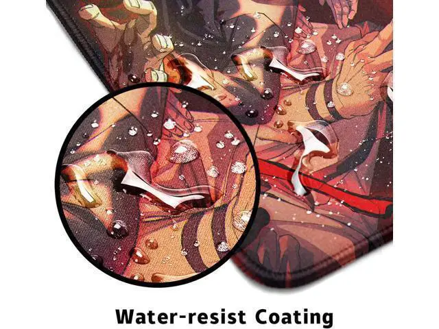 Alt view image 5 of 7 - Large Mouse Pad for Non Slip Rubber Base Gaming Anime Mouse Pad for Computer Stitched Edges Ultra Thick 3 mm Wide & Long Mousepad 31.5 x 11.8 x 0.12 (Jujutsu Kaisen-2)