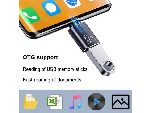 Alt view image 5 of 7 - USB C to USB Adapter (3 Pack) USB C Adapter Type C to USB 3.1 OTG Adapter for Smartphones Laptops Tablets Compatible with MacBook Pro Samsung Galaxy S20 S21 S22 and More Type C Devices
