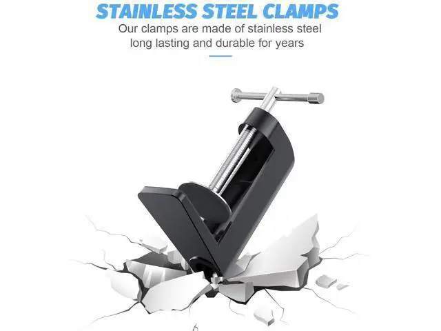 Alt view image 2 of 7 - Stainless Steel Gooseneck Cell Phone Holder, Universal 360° Flexible Mobile Phone Stand | Lazy Arm Holder Clamp Mount Bracket Bed Dock for 11 Pro Max Xs X XR 8 Plus S20 S10 Note 20 Note 10