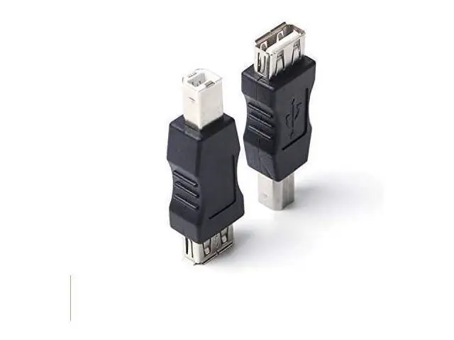 Alt view image 6 of 7 - USB A to B Adapter USB 2.0 A Female to USB B Male Printer Converter Connector Plug (F/M 2 Packs)