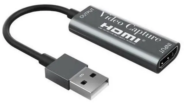 Main image of Portable USB 2.0 Audio Video Capture Card 1080P to USB 2.0 Capture Card For Live Broadcasts Video Recording
