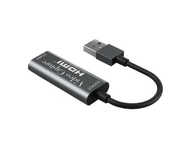 Alt view image 4 of 5 - Portable USB 2.0 Audio Video Capture Card 1080P to USB 2.0 Capture Card For Live Broadcasts Video Recording