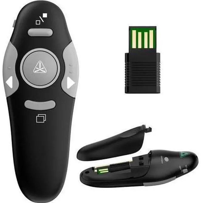 Main image of Presentation Clicker Wireless Presenter Remote Clicker for PowerPoint Presentation Remote PPT PowerPoint Clicker Slide Clickers for Mac/Windows/Linux Computer/Laptop Google Slide/PPT/Keynote