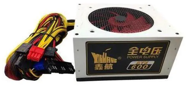Main image of 600W Power Supply PSU PFC Silent Fan ATX 24pin 12V PC Computer SATA Gaming PC Power Supply For Intel AMD Computer 110V 220V