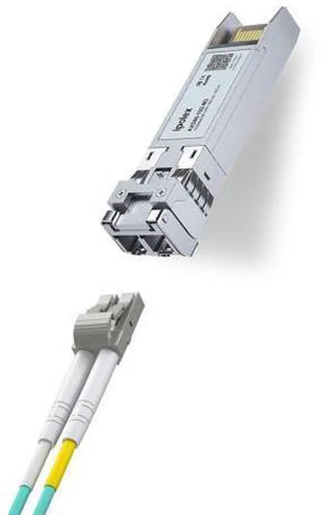 Main image of 2m (7ft) OM3 LC to LC Fiber Patch Cable & 10GBase-SR SFP+ Transceiver