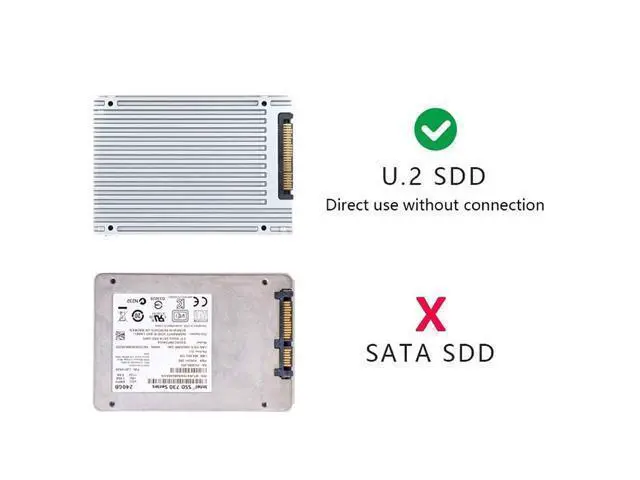 Alt view image 3 of 7 - CY U.2 U2 Kit SFF-8639 to PCI-E 3.0 x4 Lane Host Adapter for Intel Motherboard & 750 NVMe PCIe SSD