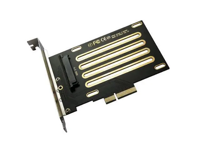 Alt view image 7 of 7 - CY U.2 U2 Kit SFF-8639 to PCI-E 3.0 x4 Lane Host Adapter for Intel Motherboard & 750 NVMe PCIe SSD