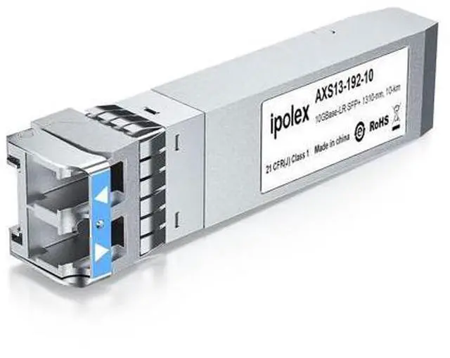 Alt view image 7 of 7 - ipolex SFP+ 10GBase LR Singlemode Module, 10G SFP LC 1310nm Fiber Optic Transceiver for Cisco SFP-10G-LR, Ubiquiti UniFi UF-SM-10G, Meraki MA-SFP-10GB-LR, Netgear AXM762, Mikrotik and More, up to 10KM