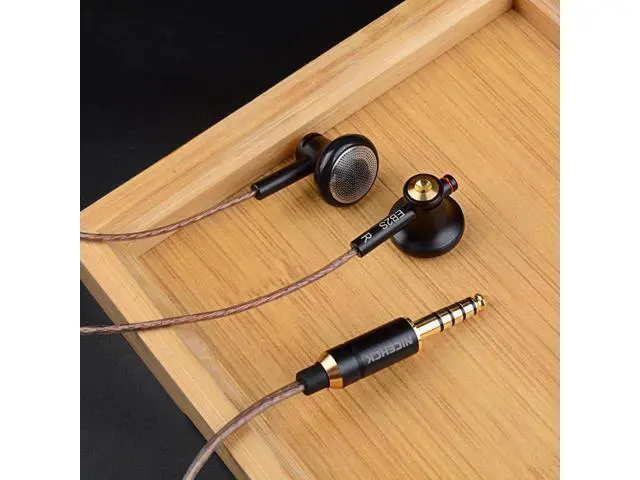 Alt view image 7 of 7 - EB2S Wired Earphones, 15.4mm Dynamic Driver LCP Diaphragm, 4.4mm Balanced HiFi in-Ear Earbuds, Noise Isolation for Android Phones, PC, MP3 (4.4mm Balanced Black)
