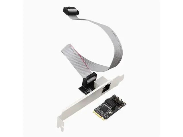 Alt view image 2 of 4 - M2 2.5G Gigabit network adapter M.2 B+M to Network Port 2.5G Ethernet adapter intel226 chip