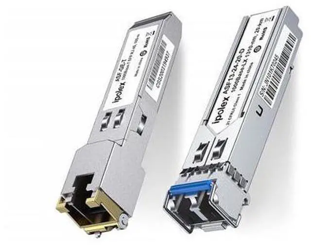 Main image of 1 Pack 1.25G SFP to RJ45 Copper Module and 1 Pack 1.25G SFP Transceiver