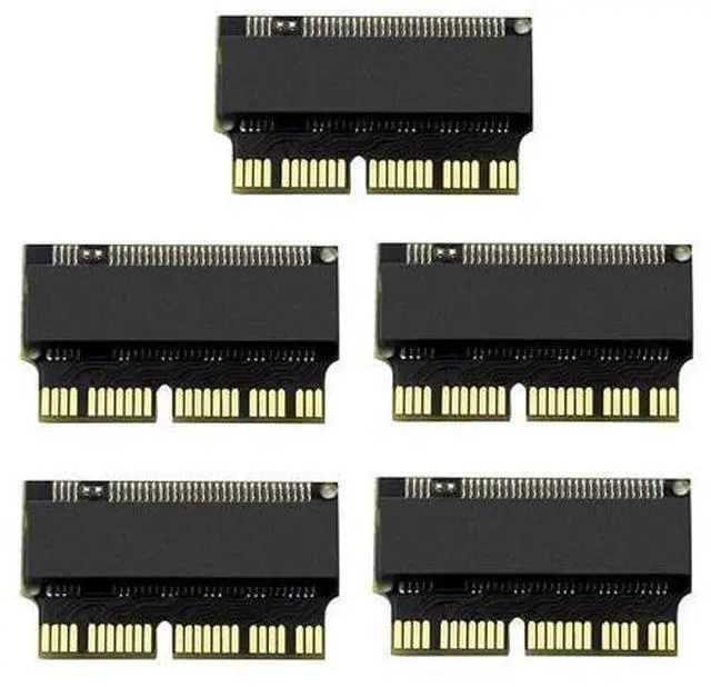 Main image of M.2 NGFF Adapter NVMe PCI-E x4 M2 to SSD Compatible with A-pple Laptop,Mac-Book Air Pro 2013 2014 2015 A1465 A1466 A1502 A1398 (5Pcs)