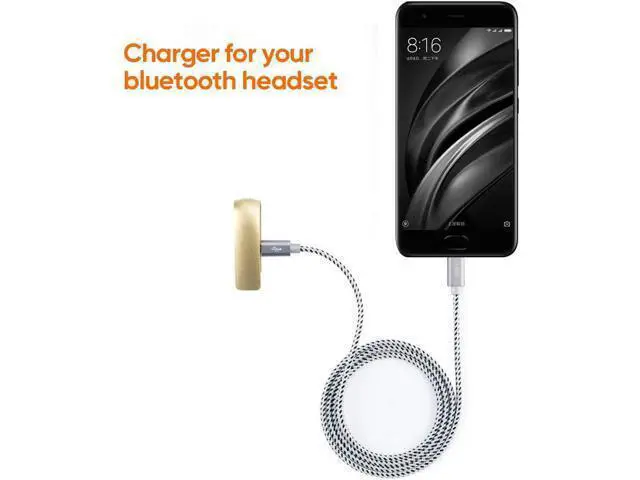 Alt view image 3 of 7 - USB C to Micro USB Cable 6.6 FT, Braided USB C to Micro USB OTG Cable, Type C to USB Micro Compatible with Raspberry Pi Zero MacBook Pro Air S22 Pixel, etc, 2M Space Gray