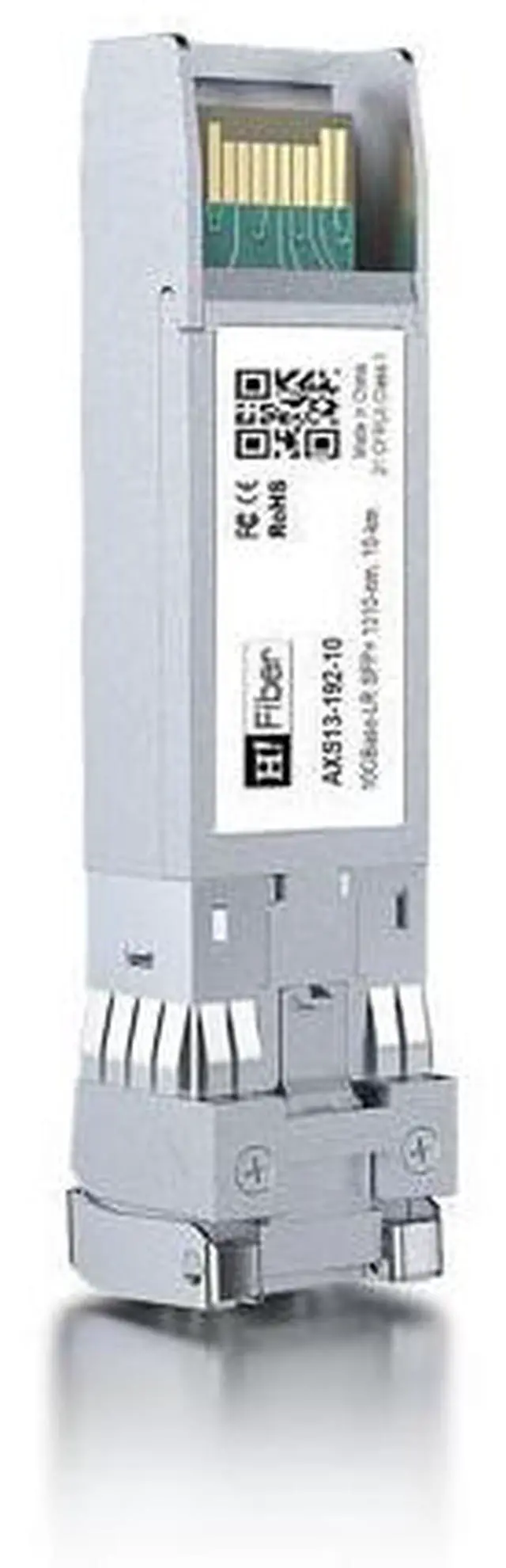 Main image of H!Fiber 10G Single Mode SFP+ LC Module, 10GBase-LR Fiber Transceiver for Cisco SFP-10G-LR, Meraki MA-SFP-10GB-LR, Ubiquiti UniFi UF-SM-10G, Mikrotik, Netgear,D-Link,TP-Link (SMF,1310nm,10km,DDM)